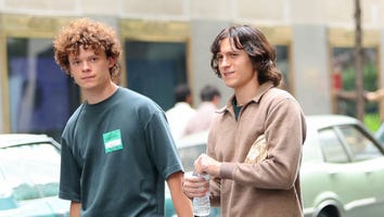 Tom Holland and His Brother Harry Film 'The Crowded Room' Together in New York City
